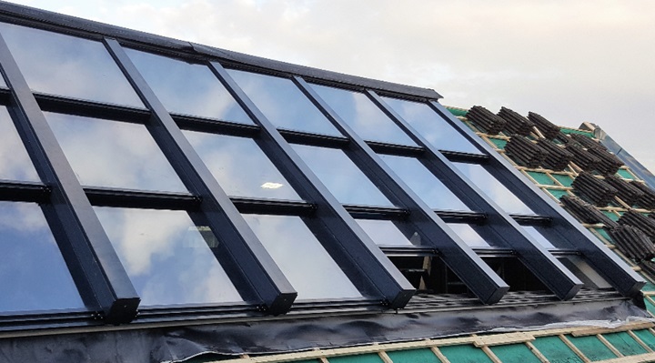 Serre renovatie in Vlaardingen - schuifdak reparatie